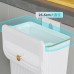 Wall-Mounted Trash Can With Lid