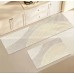 2pcs Kitchen Mat with Anti-Slip Rubber