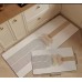 2pcs Kitchen Mat with Anti-Slip Rubber