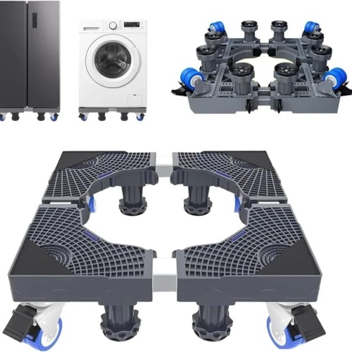 Adjustable Washing Machine & Refrigerator Base Stand