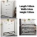 3-Tier Flip Shoe Cabinet with Drawers