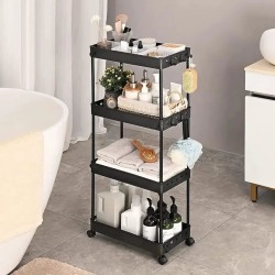 4 Layer Multipurpose Storage Rack with Wheels