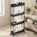 4 Layer Multipurpose Storage Rack with Wheels