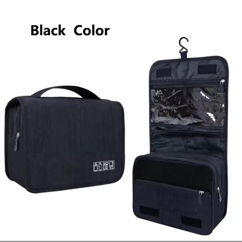 Partitioned Makeup Organizer Bag – Travel Cosmetic Storage