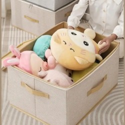Extra Large Capacity Collapsible Zipper Storage Boxes