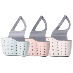 Hanging Adjustable Strap Faucet Caddy Sink Caddy