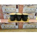 3-Piece Matte Black Porcelain Canister Set