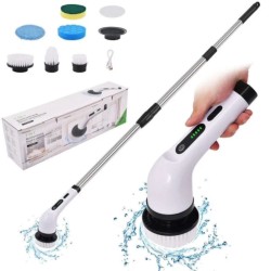 Rechargeable 7-in-1 Spin Scrubber Brush