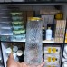 Glass Flower Vase With Gold Rim