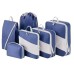 6 Pcs Travel Storage Compression Cubes