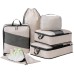 6 Pcs Travel Storage Compression Cubes