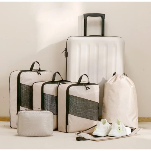 6 Pcs Travel Storage Compression Cubes