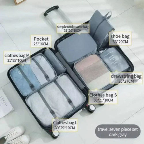 7 Pcs Luggage Organizer