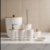 7 In 1 Bathroom Accessories Set with Wooden Top
