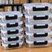10 Pcs Set Food Grade Glass Storage Containers