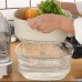Double Layer Acrylic and Plastic Kitchen Colander