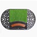 3D Hollow Oval Entryway Doormat