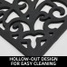 3D Hollow Oval Entryway Doormat