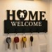 Wall-Mounted Wooden Key Holder
