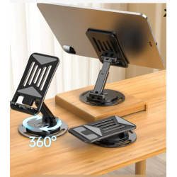 Phone Holder Desk Stand – Rotatable & Adjustable