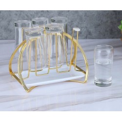 Glass/Cup Holder with Drainer – Durable, Stylish & Convenient Glass/Cup Holder with Drainer – Durable, Stylish & Convenient
