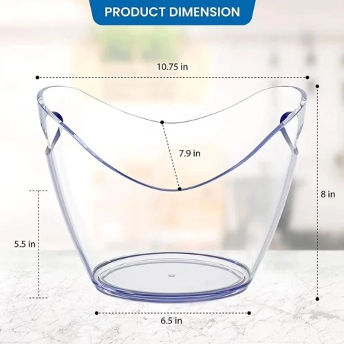 4 Litre Acrylic Ice Bucket