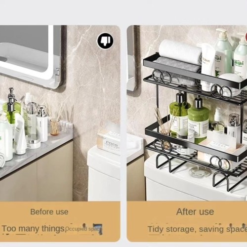 2-Tier Over-the-Toilet Rack
