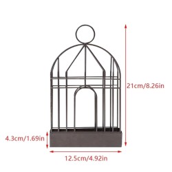 Mosquito Coil Holder – Bird Cage Design, Hand-Made European Style