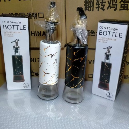 Marble Oil & Vinegar Bottle Marble Oil & Vinegar Bottle