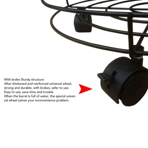 Heavy Duty Metallic Gas Cylinder Movable Trolley with Wheels – Movable & Durable Gas Cylinder Stand