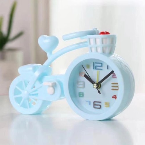 Stylish Bicycle Alarm Clock – Vintage-Inspired Decorative Timepiece for Home & Office