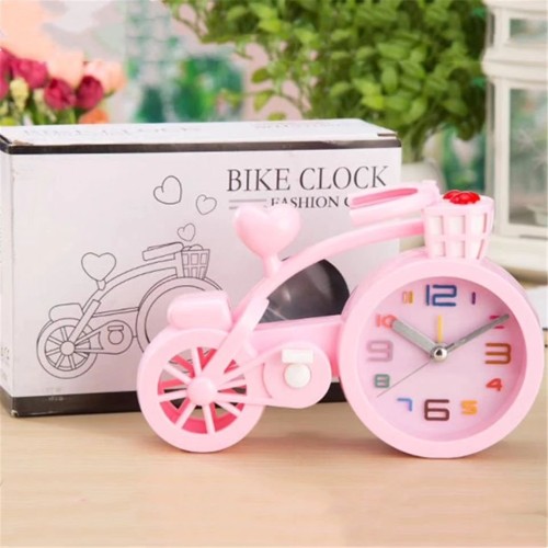 Stylish Bicycle Alarm Clock – Vintage-Inspired Decorative Timepiece for Home & Office