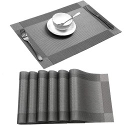 6-Piece Table Mats 6-Piece Table Mats