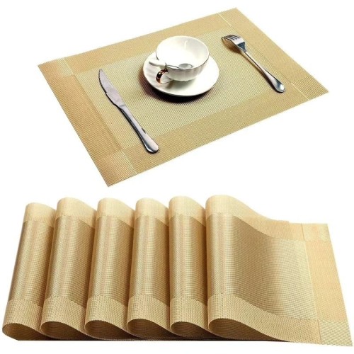 6-Piece Table Mats 6-Piece Table Mats