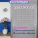 Magnetic Fridge Planner – Acrylic Dry-Erase Weekly & Monthly Organizer Board
