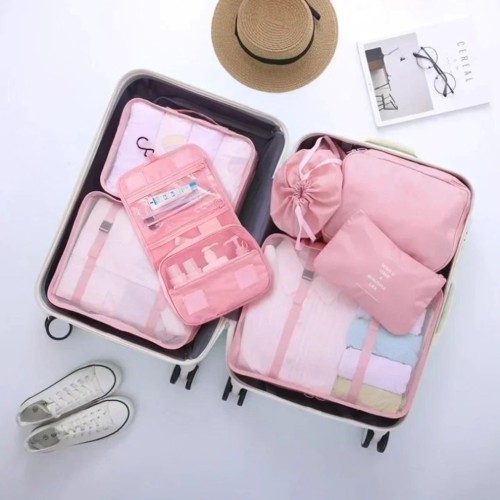 9-Piece Luggage Travel Organizers for Suitcase