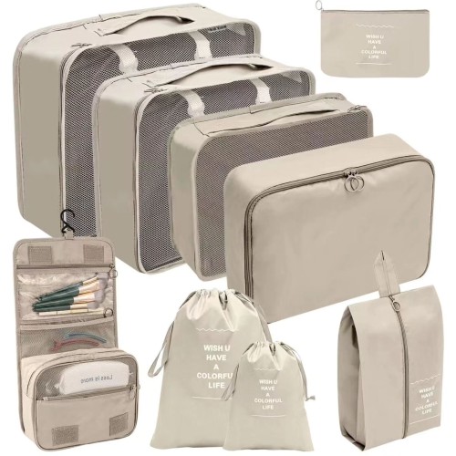 9-Piece Luggage Travel Organizers for Suitcase