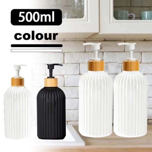 Non-Breakable Soap Dispensers – Durable 500ml Refillable Bottles for Bathroom & Kitchen Non-Breakable Soap Dispensers – Durable 500ml Refillable Bottles for Bathroom & Kitchen