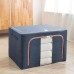 100L Zipped Storage Box Wardrobe Organizer – Large Foldable Waterproof Clothes Storage Bag with Clear Window 100L Zipped Storage Box Wardrobe Organizer – Large Foldable Waterproof Clothes Storage Bag with Clear Window