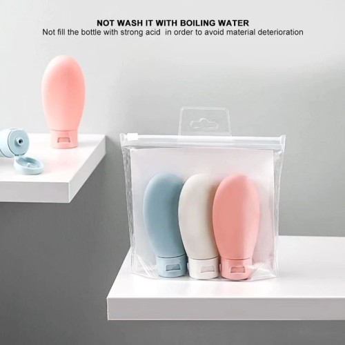 3-Piece Travel Lotion/Shampoo/Shower Gel Bottle Set