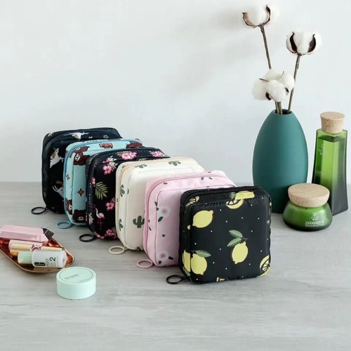 Women Portable Sanitary Pads Pouch – Discreet & Stylish Feminine Hygiene Organizer Bag