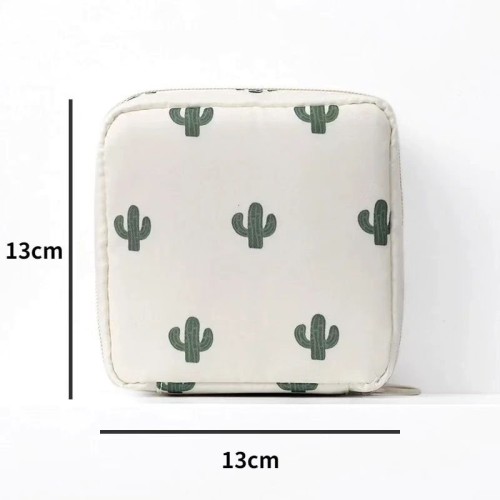 Women Portable Sanitary Pads Pouch – Discreet & Stylish Feminine Hygiene Organizer Bag