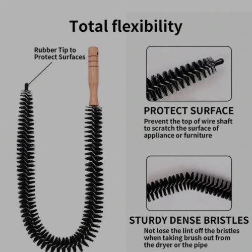 Long Handle Washing Machine/Dryer Vent Brush