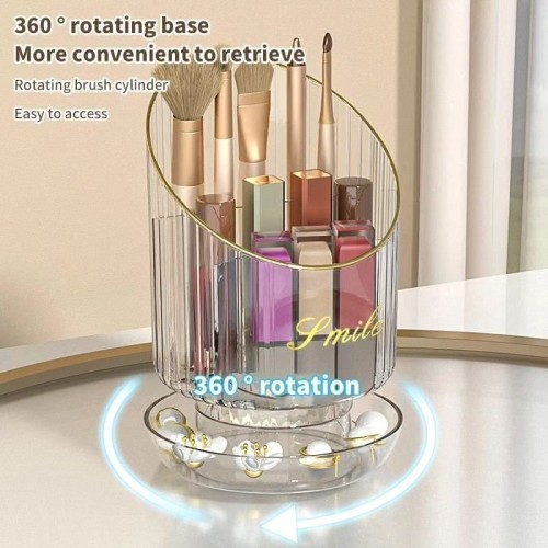Rotating Makeup Brush Holder