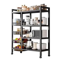 Multifunctional Strong Metallic Kitchen Rack