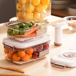 2pcs Food Vacuum Storage Containers 2pcs Food Vacuum Storage Containers