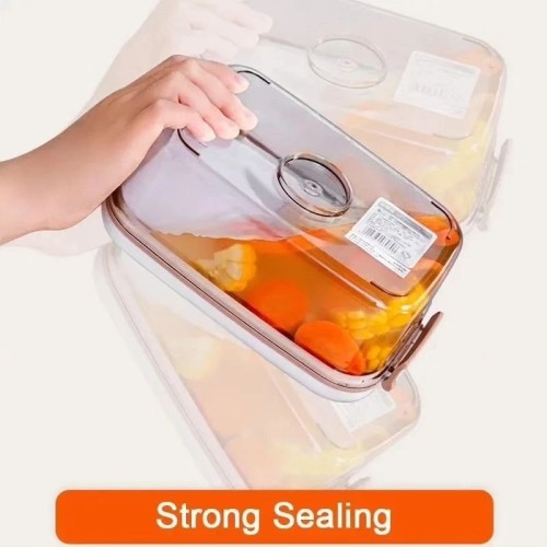 2pcs Food Vacuum Storage Containers 2pcs Food Vacuum Storage Containers