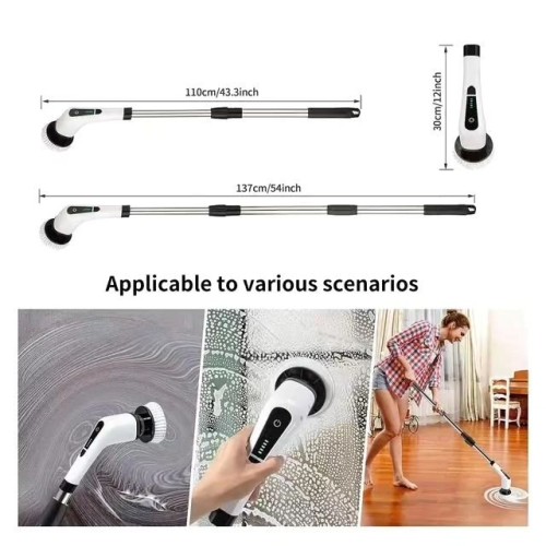 Rechargeable 6-in-1 Spin Scrubber Brush Rechargeable 6-in-1 Spin Scrubber Brush
