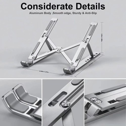 Portable Aluminium Laptop Stand Portable Aluminium Laptop Stand