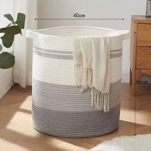 Cotton Rope Storage Hamper Cotton Rope Storage Hamper